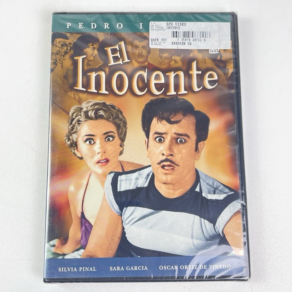 El Inocente DVD Pedro Infante Sara García Silvia Pinal Sealed